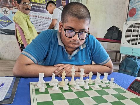 Rupam Mukherjee wins Chess for Everyone Rating Open 2024 in West .